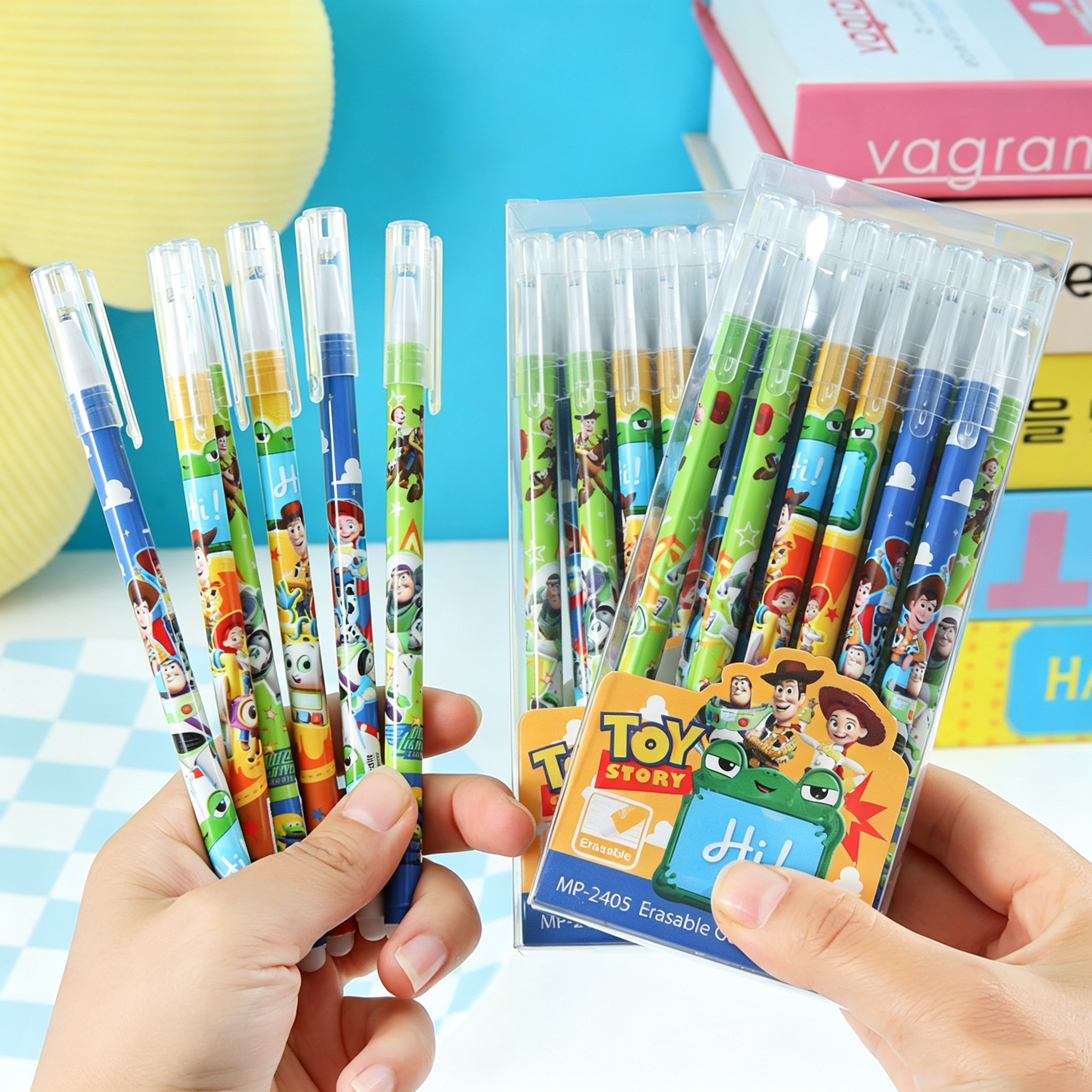 New 6/24pcs Toy Story Magic Er - Correction Pen Fine บทวิจารณ์และราคา