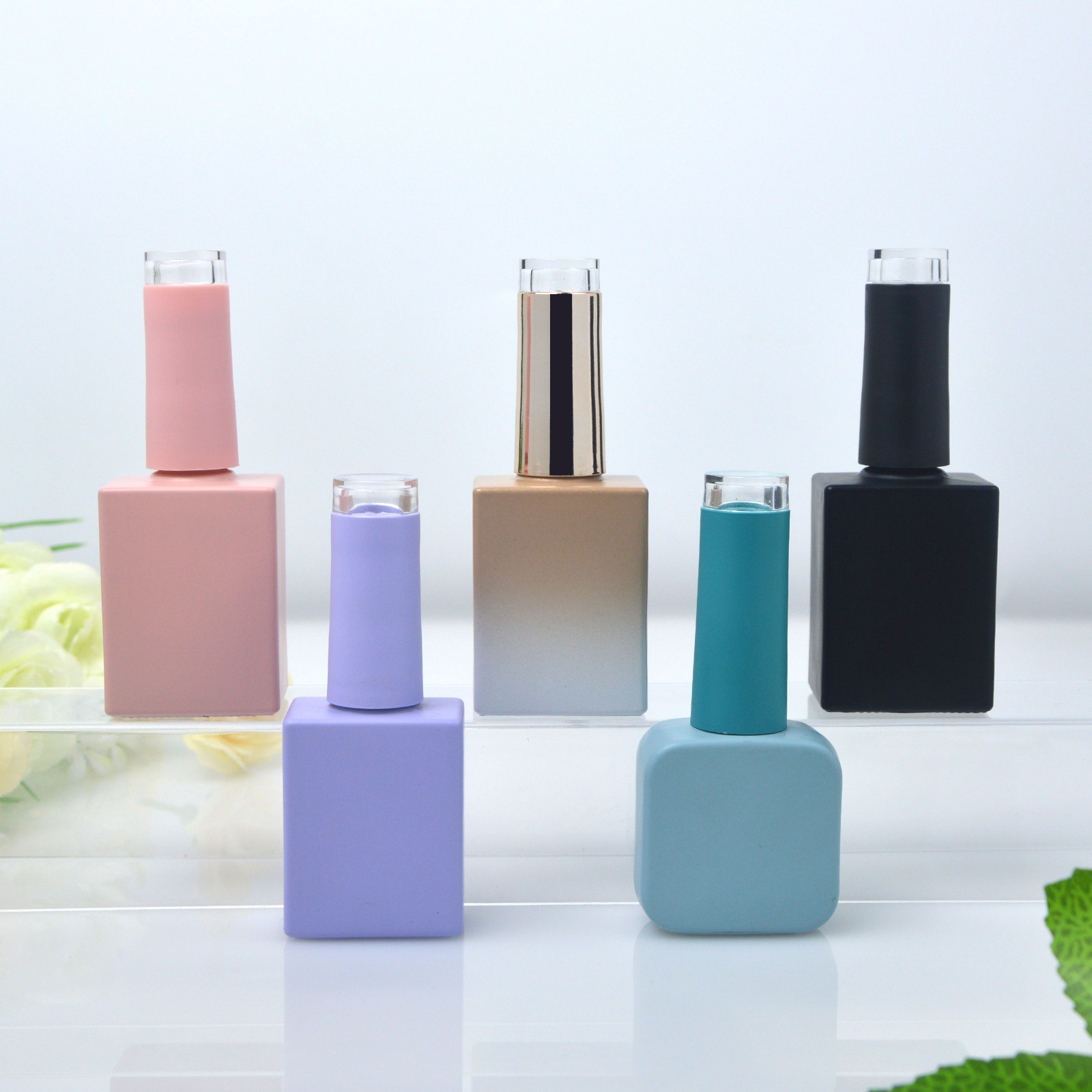 Empty Nail Polish Bottle 10ml  - Gel Refill Pack บทวิจารณ์และราคา