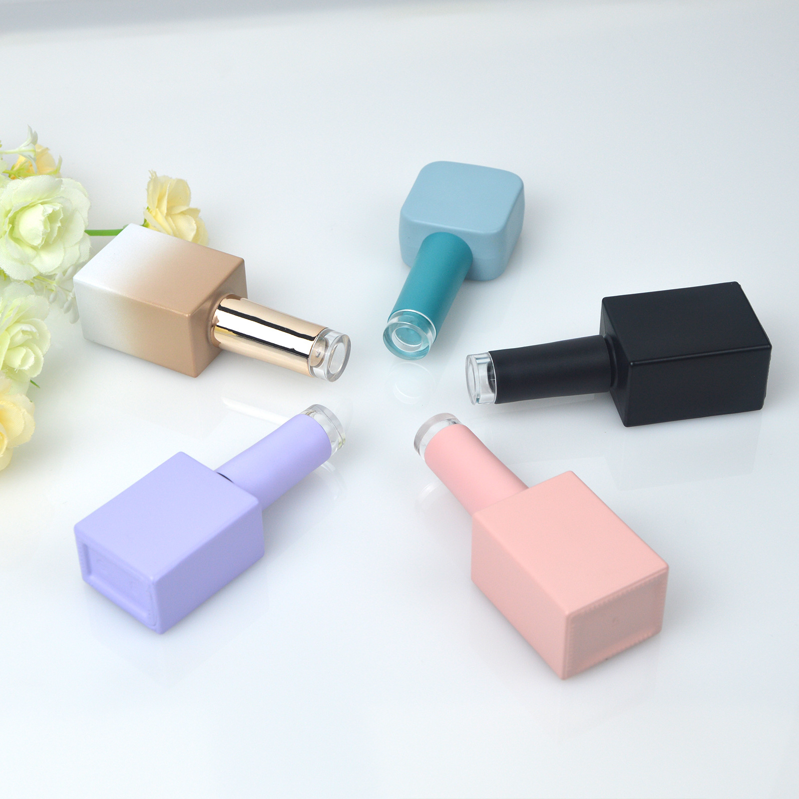 Empty Nail Polish Bottle 10ml  - Gel Refill Pack บทวิจารณ์และราคา