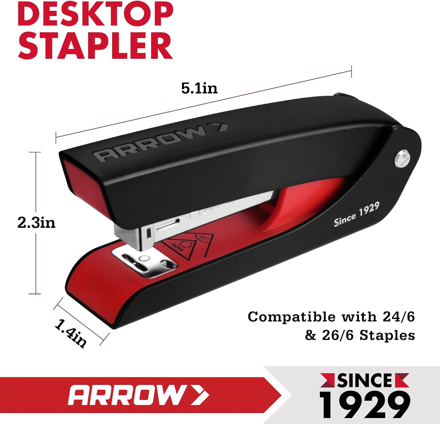 Arrow Office Stapler Set, 25 S - Stapler Half Strip บทวิจารณ์และราคา