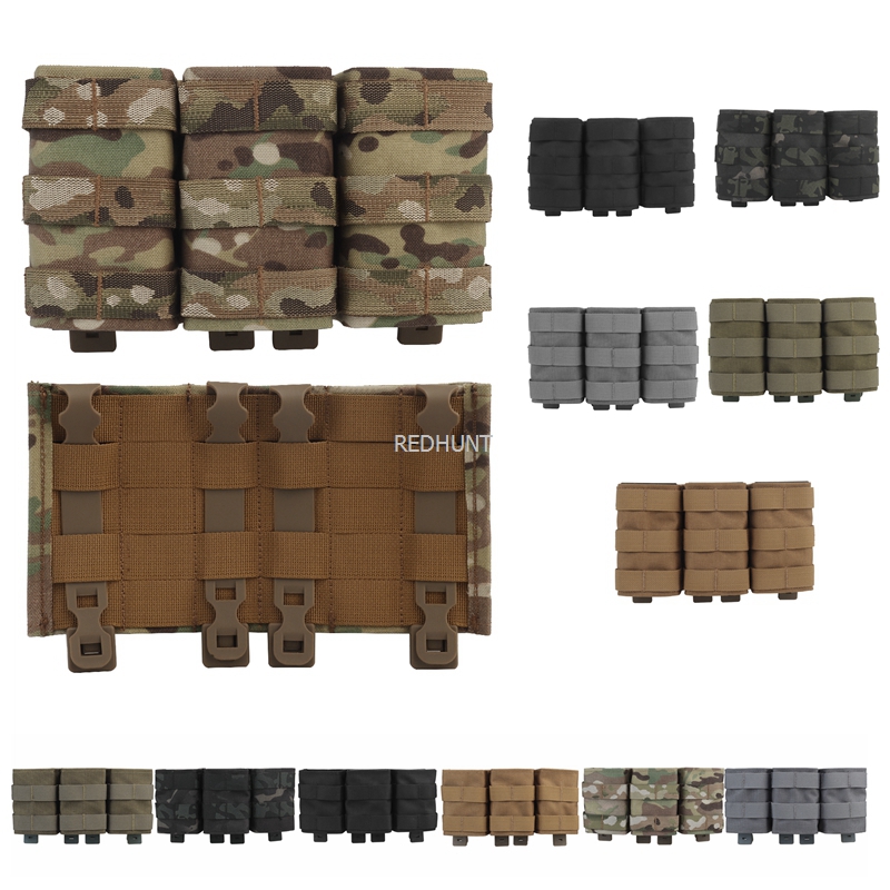Molle Combat Bag Vest Mag Pouc - Magazine Holder Rack บทวิจารณ์และราคา