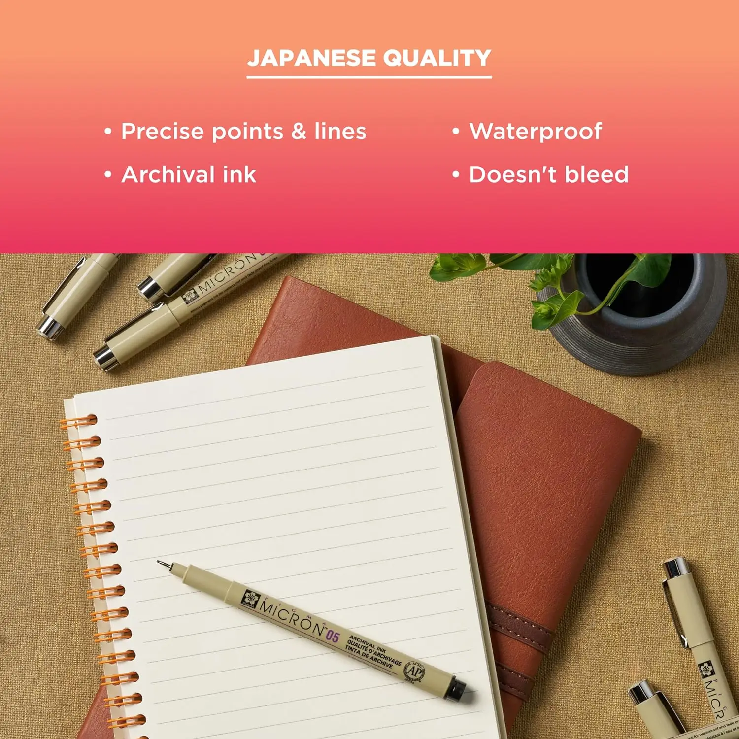 Fineliner Drawing Pens Set, 8  - Archive Box Set บทวิจารณ์และราคา