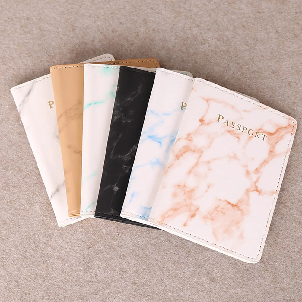 Women Men Passport Cover Pu Le - Index Card Holder บทวิจารณ์และราคา