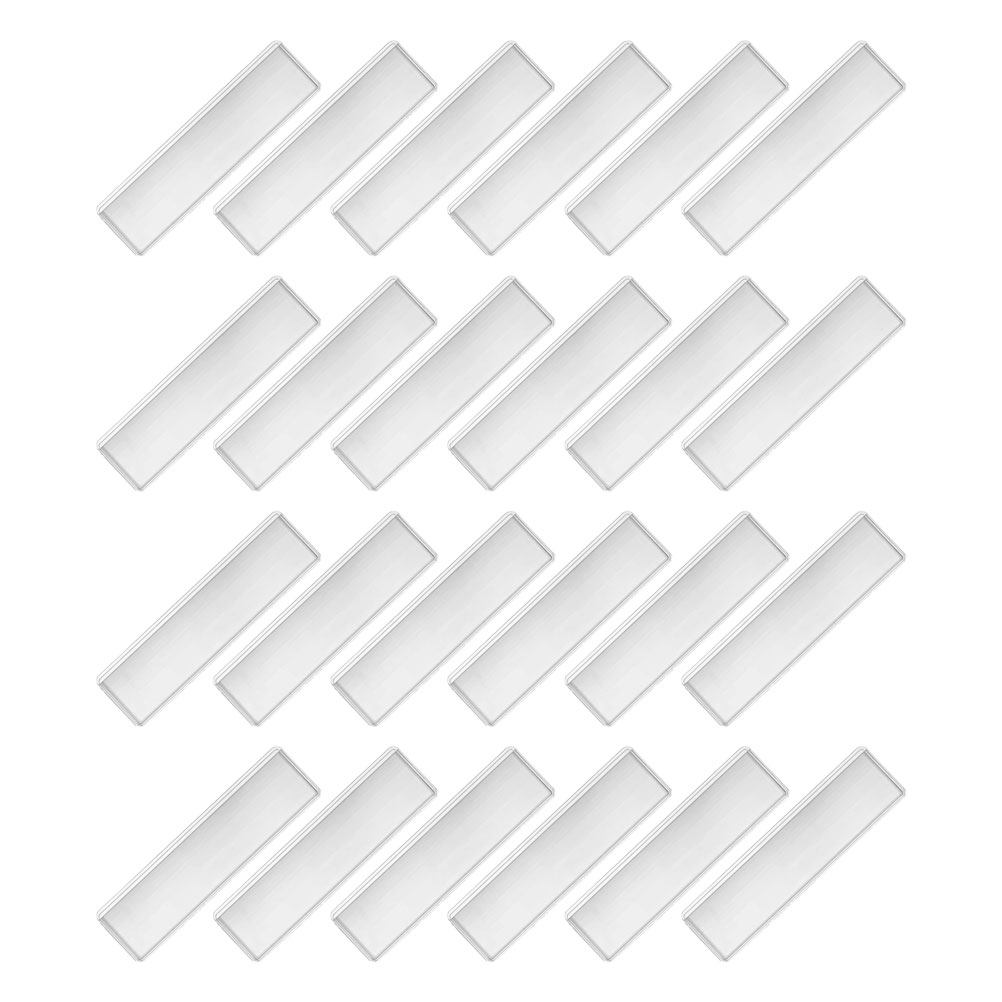 100Pcs Clear Self-Adhesive Lab - Index Card Holder บทวิจารณ์และราคา
