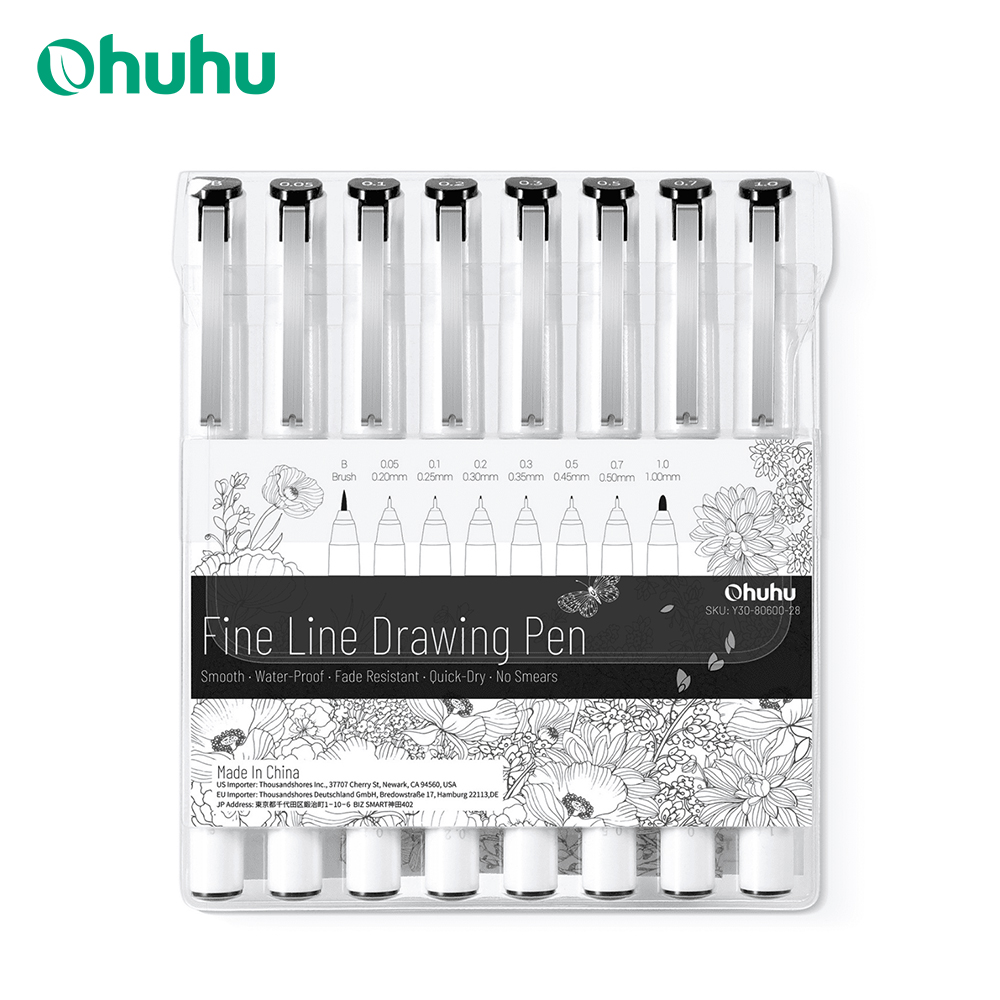 Ohuhu Micro Pen Fineliner Draw - Correction Pen Fine บทวิจารณ์และราคา