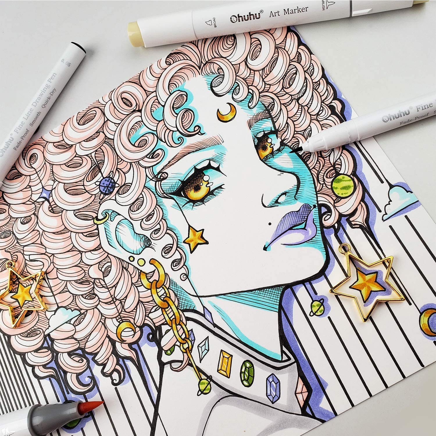 Ohuhu Micro Pen Fineliner Draw - Correction Pen Fine บทวิจารณ์และราคา