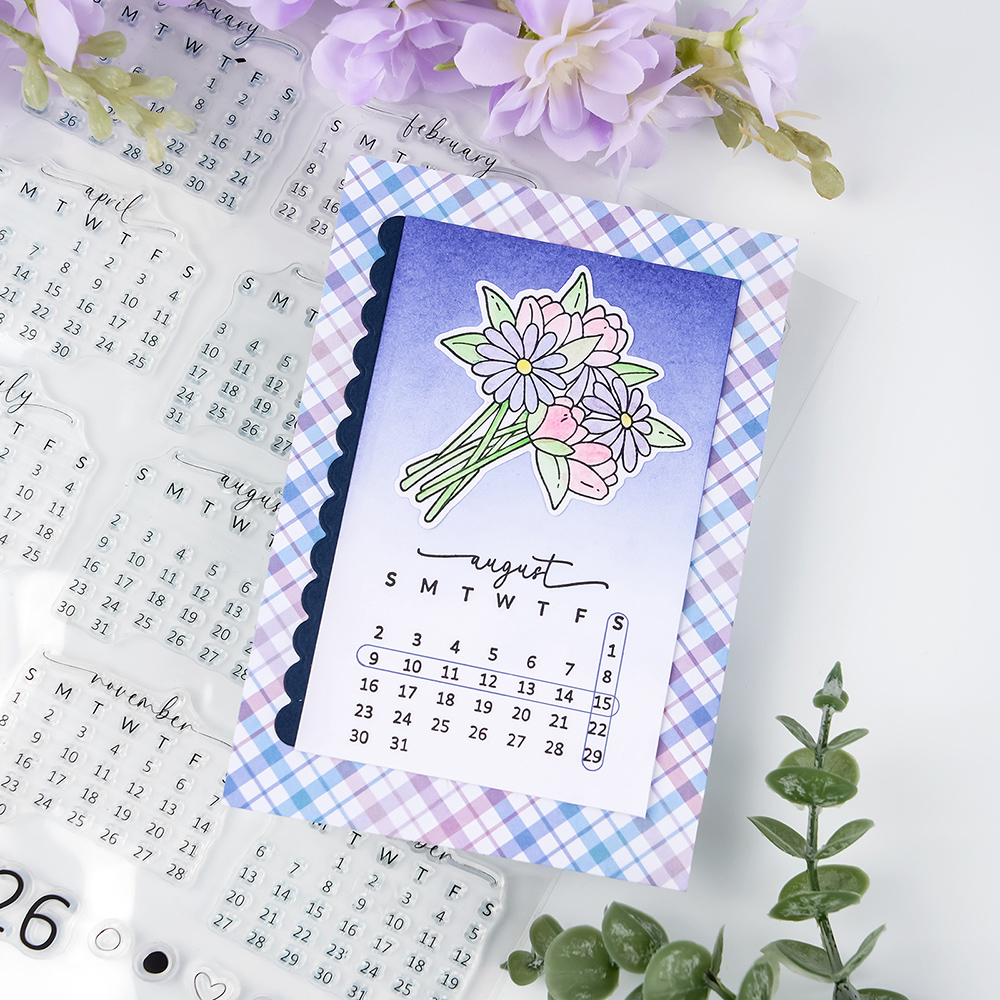 Calendar Date 2026 Clear Stamp - Rubber Date Stamp บทวิจารณ์และราคา