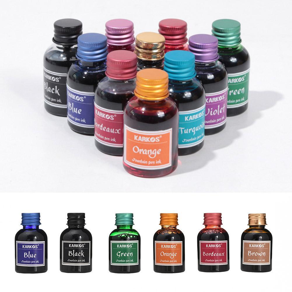 Pure Black Colorful Fountain P - Fountain Pen Bottled Ink บทวิจารณ์และราคา