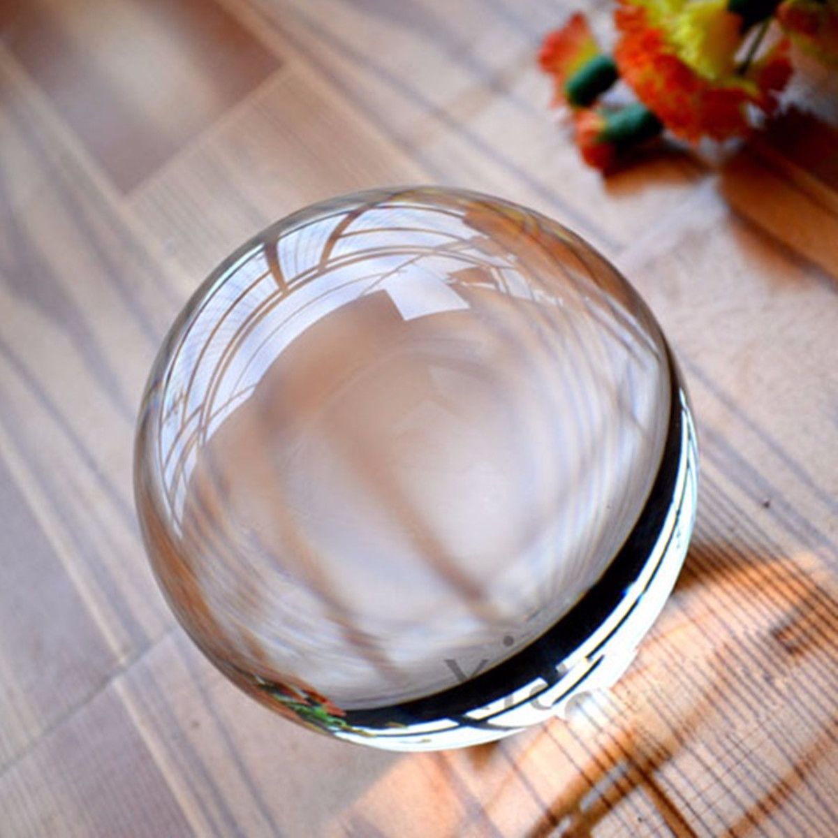 100mm Colors Crystal Ball Phot - Book Weight Glass บทวิจารณ์และราคา
