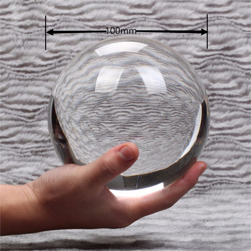 100mm Colors Crystal Ball Phot - Book Weight Glass บทวิจารณ์และราคา