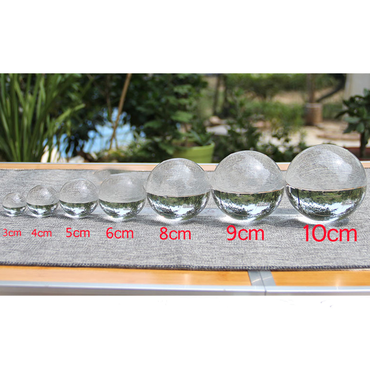 100mm Colors Crystal Ball Phot - Book Weight Glass บทวิจารณ์และราคา