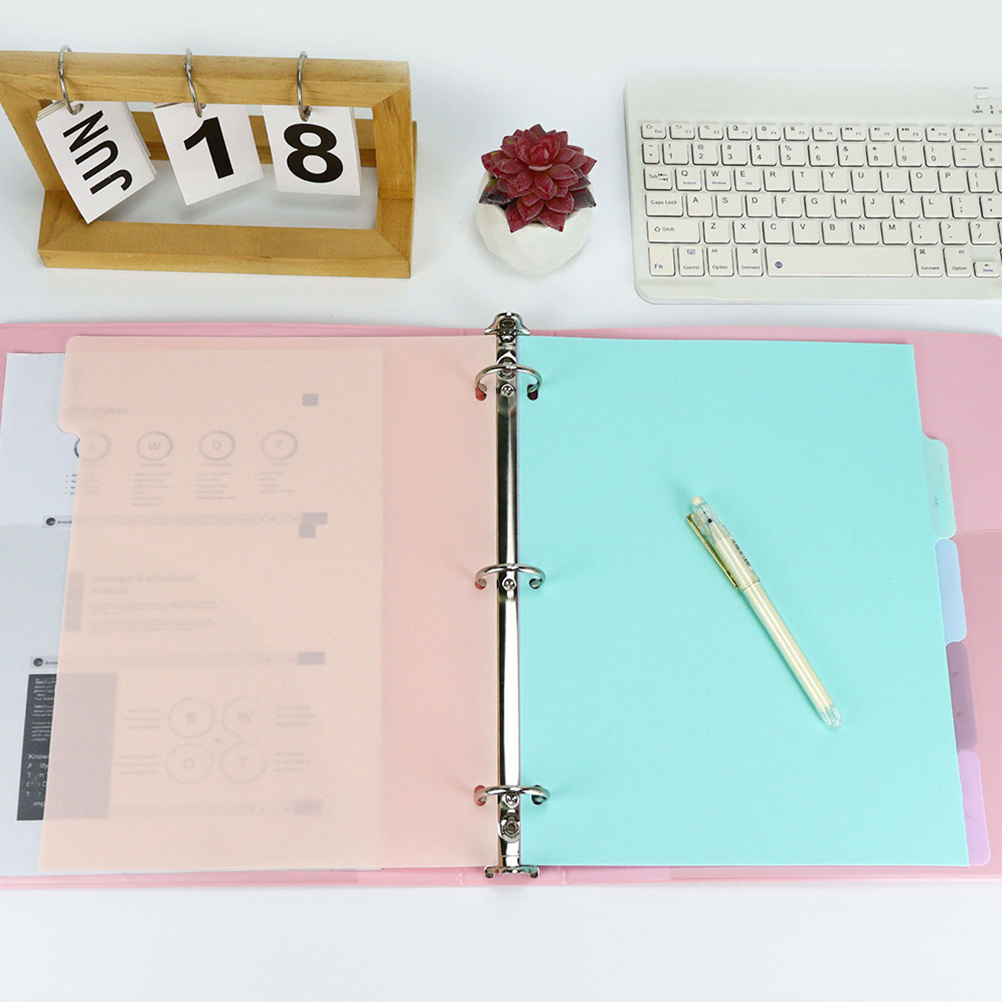 1Set Binder Dividers A4 Size F - Tab Divider A4 บทวิจารณ์และราคา