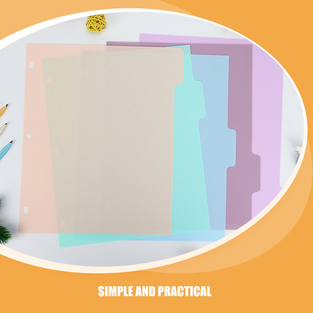 1Set Binder Dividers A4 Size F - Tab Divider A4 บทวิจารณ์และราคา